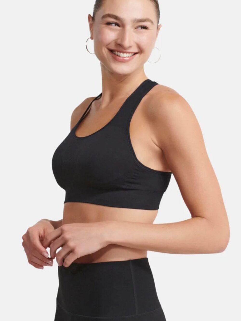NOWSUNDAY 2-Pack Sewn-In-Pads Sports Bra